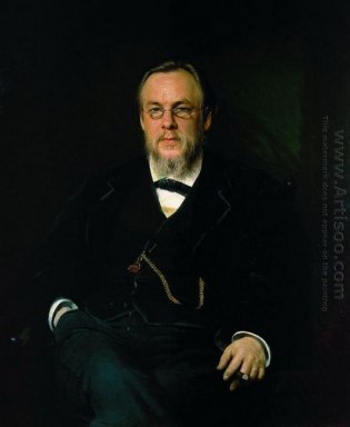 Портрет доктора Сергея Петровича Боткина 1880