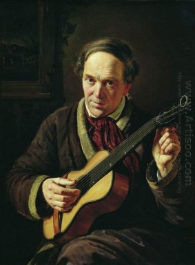 Portret van E Makovsky Kunstenaar S Vader