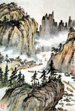 Mountains - Chinese Painting