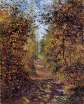a path in the woods pontoise 1879