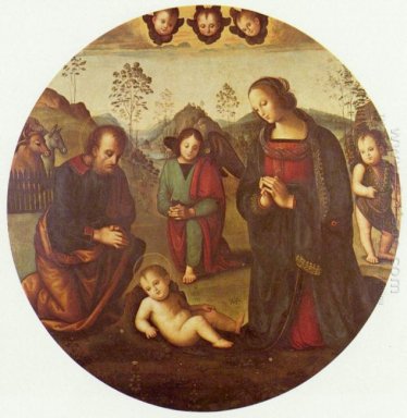 Birth Of Christ Tondo