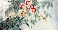 Uccelli e fiori - Pittura cinese