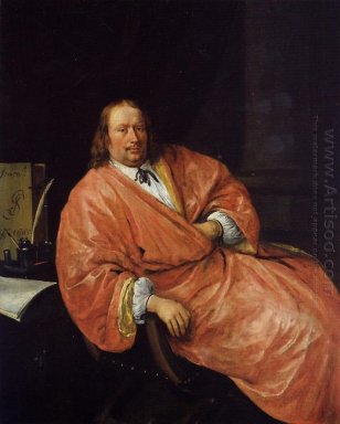 Portrait Of Gerrit Gerritsz Schouten 1665