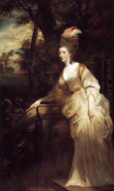 Portret van Georgiana Hertogin van Devonshire 1776