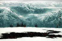 Snow - pittura cinese