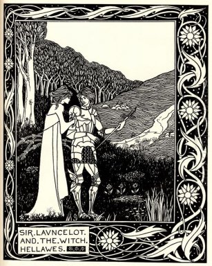 Sir Lancillotto e hellawes strega