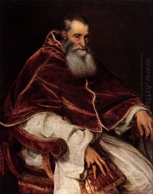 Portrait Of Paus Paulus Iii