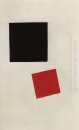Zwart vierkant en het Rode Plein 1915 1