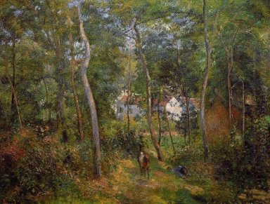 los bosques de l ermita Pontoise 1879