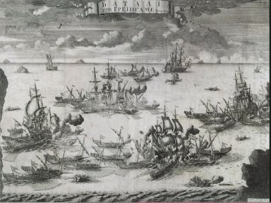 Die Schlacht von Grengam, 27. Juni 1720