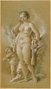 Venus y Cupid 1752