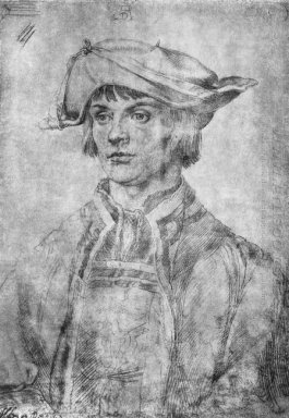 retrato de lukas van Leyden