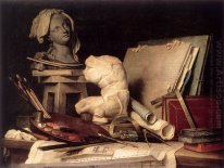 Attributes of Painting, Sculpture, and Architecture