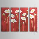Hand Painted Oil Painting Floral - Set 4
