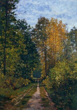 Trädklädda Path 1865