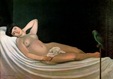 La Mujer Con El Parrot 1909