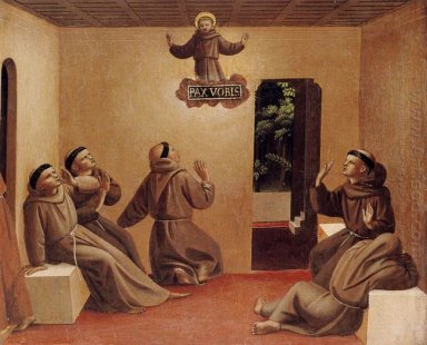 Aparição do St Francis em Arles 1429