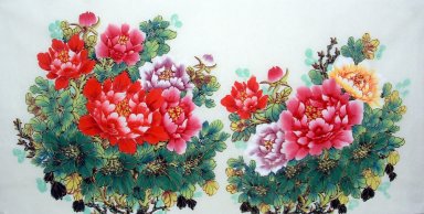 Peony - Pintura Chinesa