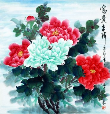 Peony - Pintura Chinesa