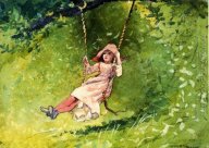 Girl on a Swing