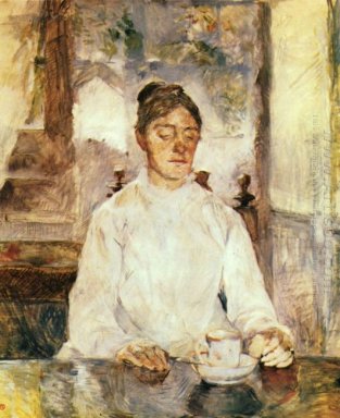 La mère de l\' artiste , la comtesse Adèle de Toulouse-Lautrec Au