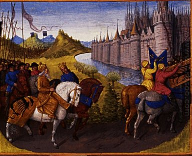 Entrée de Louis VII C 1120 80 Roi de France et Conrad Iii 1093