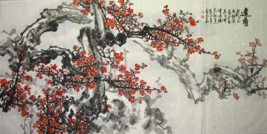 Plum Blossom - peinture chinoise