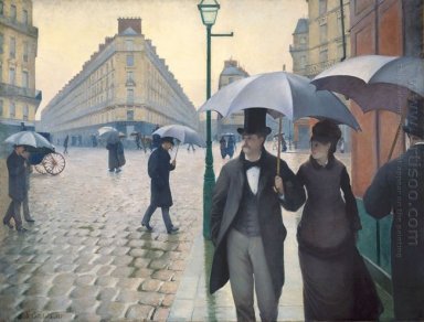 Hari Paris A Rainy 1877