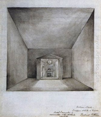 Elisha in der Kammer an der Wand 1820