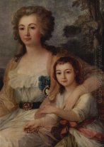 Графиня Анна Protassowa с племянницей