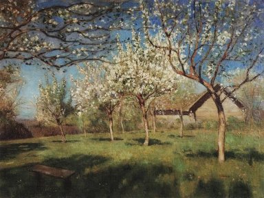 Яблони в цвету 1896 2