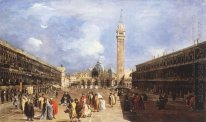 Het Piazza San Marco naar de Basiliek