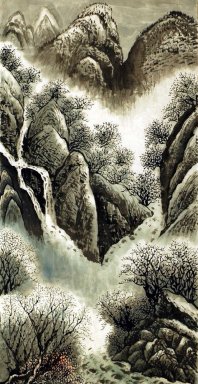 Montaña y agua - la pintura china