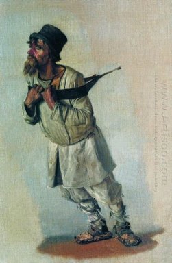 Бурлак, кто держит руку на ремень 1866
