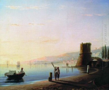 Der Pier In Feodosia 1840