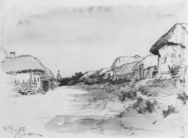 The Village Of Mokhnachi 1877