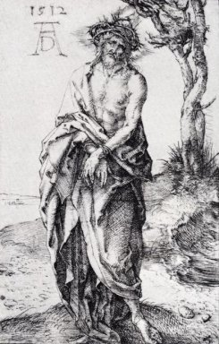 Mann der Schmerzen mit den Händen gebunden 1512