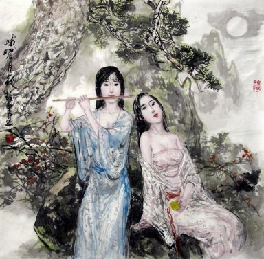 Beautiful Lady - la pintura china