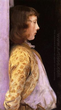 Portret van Dorothy Barnard 1889