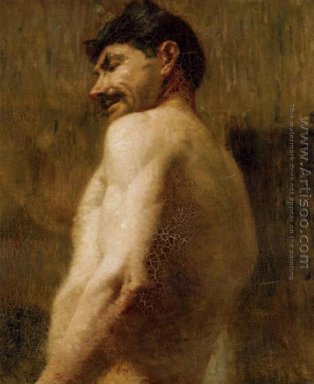 Busto di un uomo nudo