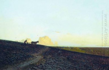 Evening In The Field 1883