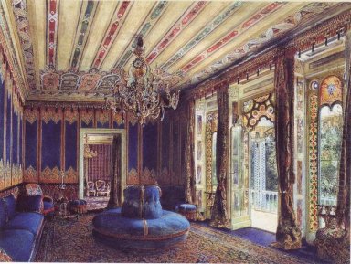 Den turkiska Salon Villa Hügel Hietzing Wien 1877
