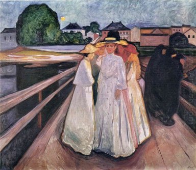 Die Damen auf der Brücke 1903