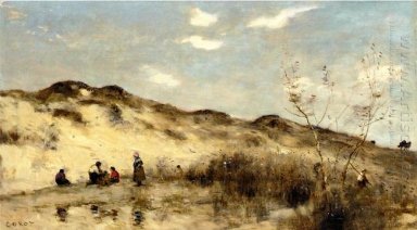 DE duinen Bij Duinkerken 1873