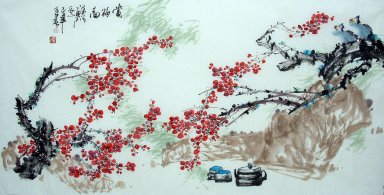 Plum Blossom - Pintura Chinesa