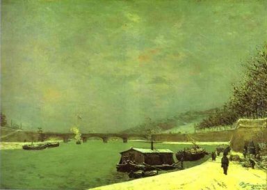 la Seine au Pont d\'Iena 1875