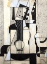 Stillleben mit Gitarre 1913