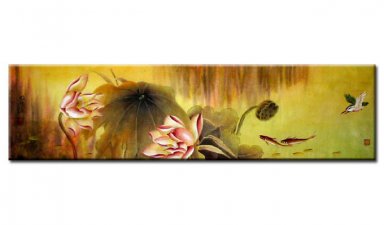 Lotus-Fishe - Lukisan Cina