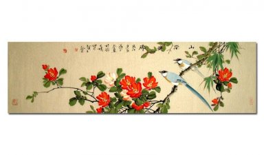 Birds & Flowers - Chinesische Malerei