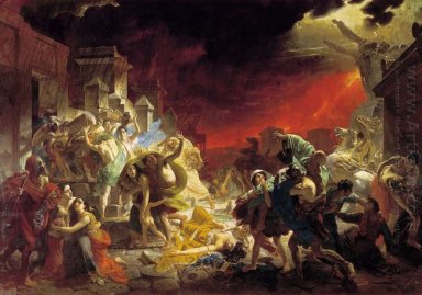 De laatste dag van Pompeii 1833